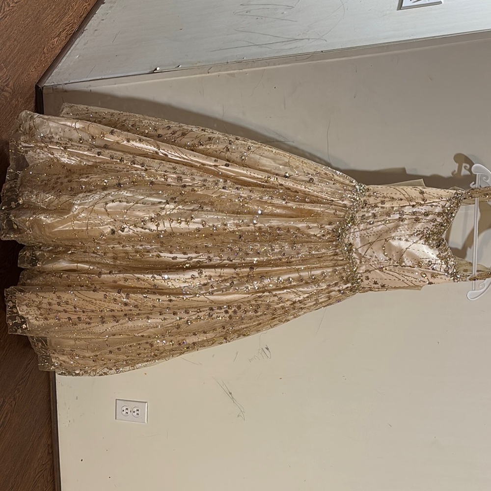 Bliss Cream Satin Dress